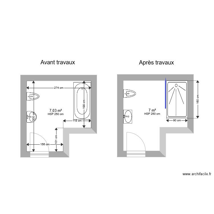 Chaudier. Plan de 0 pièce et 0 m2