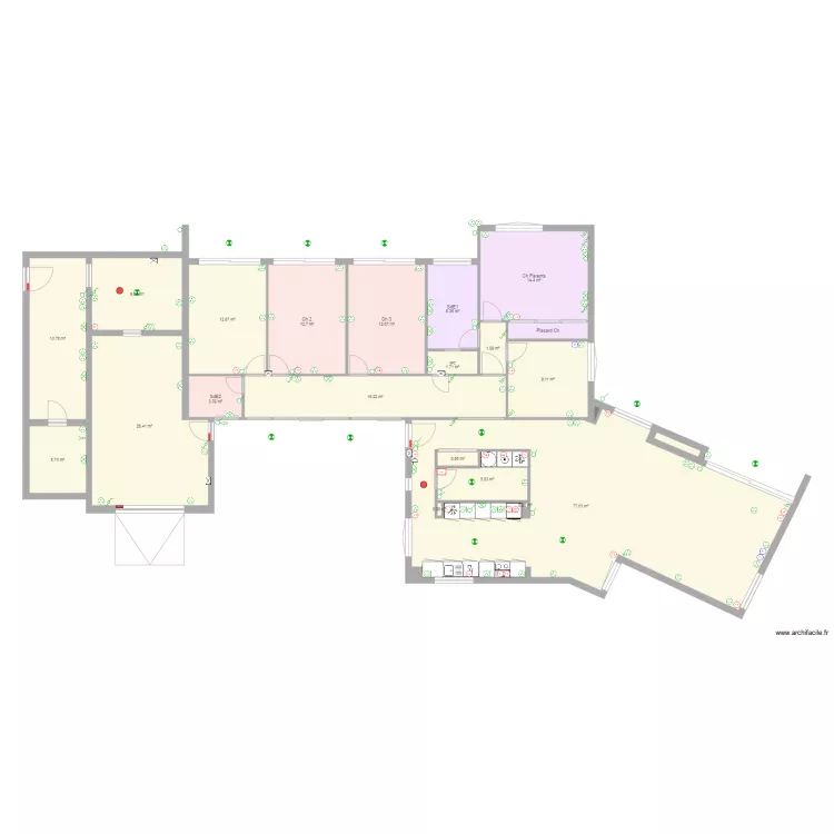 MAISON BREDE D9. Plan de 