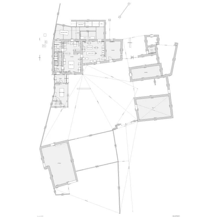 2013 03 19 Le Douet. Plan de 