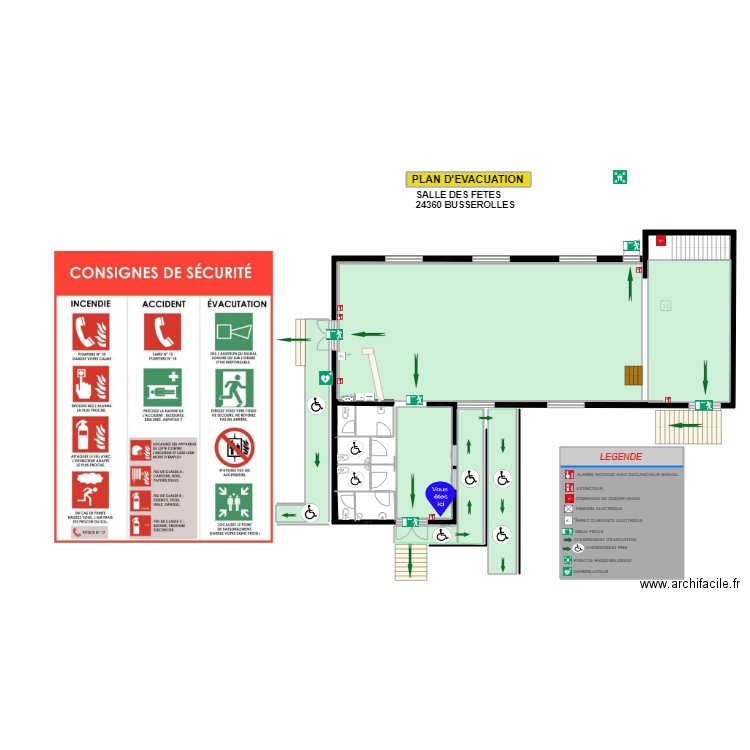 BUSSEROLLES SDF 2. Plan de 0 pièce et 0 m2