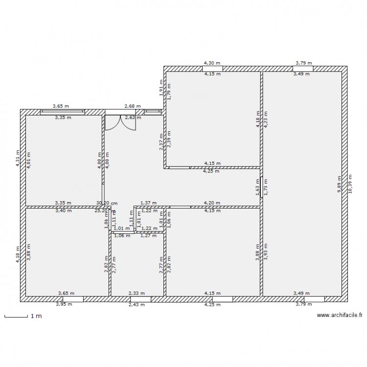 falck. Plan de 0 pièce et 0 m2