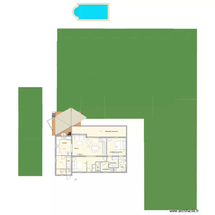 LA ROQUE SB IIII. Plan de 