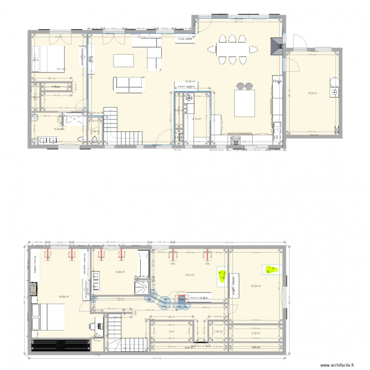 Brefordes refonte 4  poele 2. Plan de 0 pièce et 0 m2