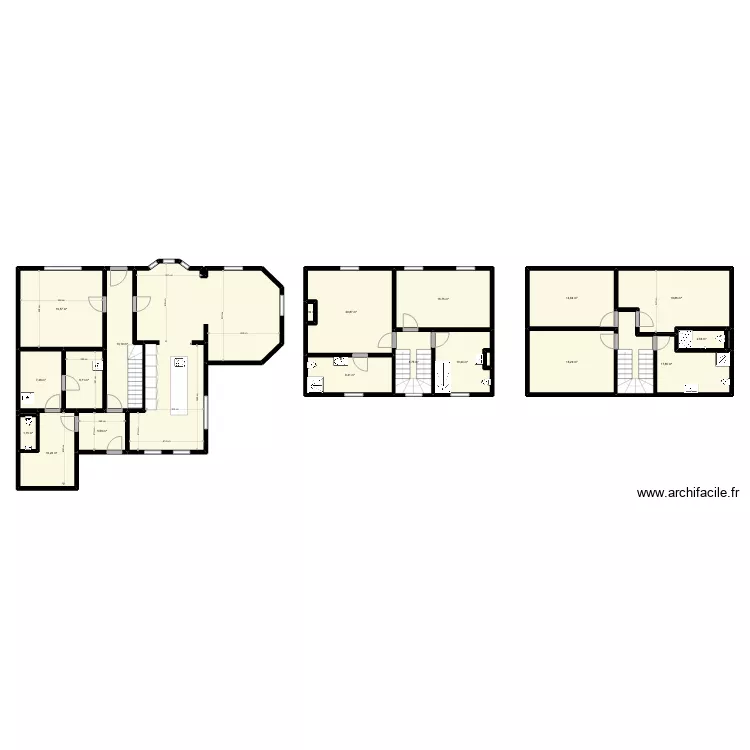 R. des Ecoles &agrave; Rixensart. Plan de 