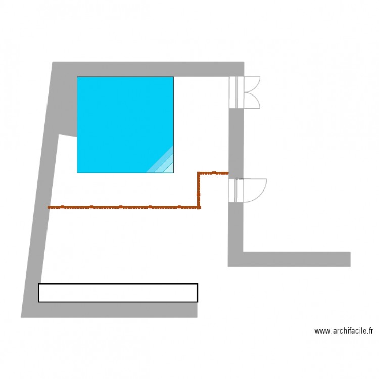 piscine 1. Plan de 0 pièce et 0 m2