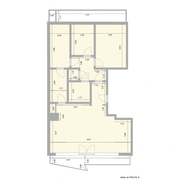 evt bld reyers 122. Plan de 0 pièce et 0 m2