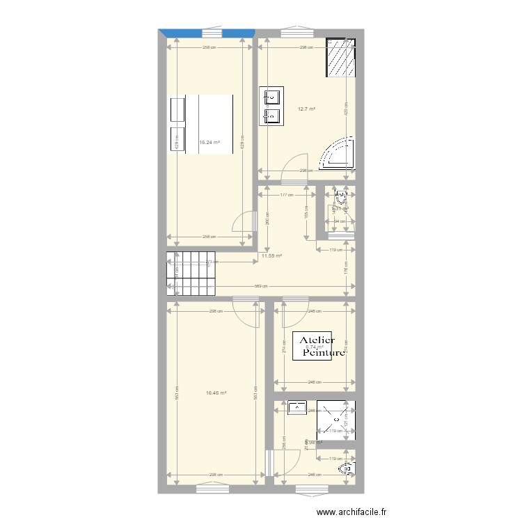 1er etage AUTRE. Plan de 0 pièce et 0 m2
