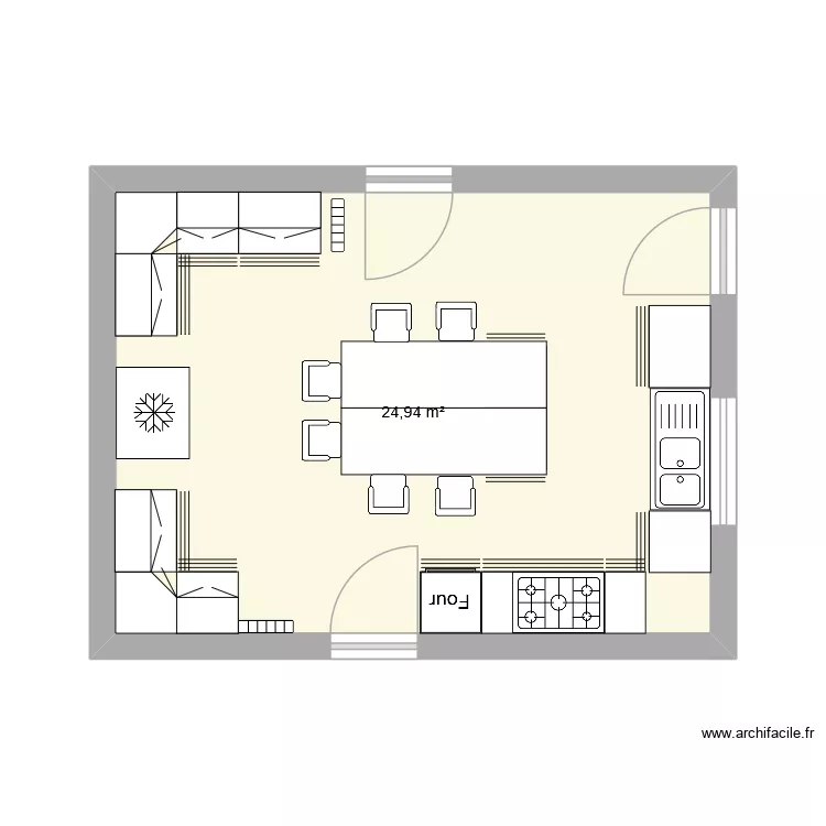 PLAN 30 BIS. Plan de 1  et 25 m²