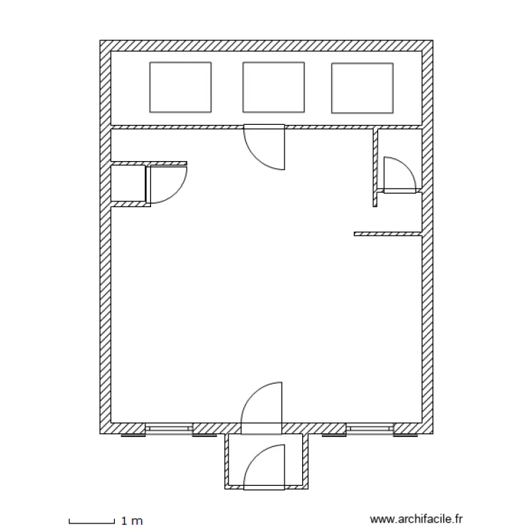 Cossart rdc. Plan de 