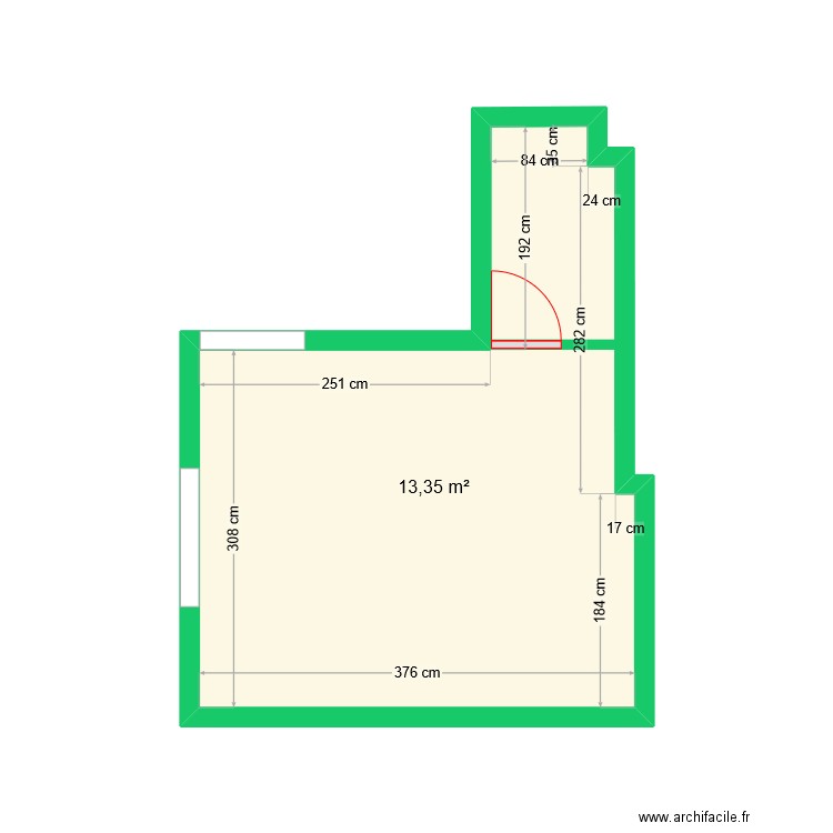 Durand - Doublage sur existant sans mur. Plan de 0 pièce et 0 m2