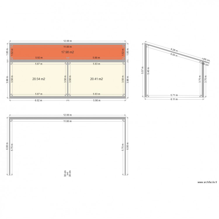 box chevaux. Plan de 0 pièce et 0 m2