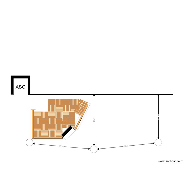 srvhb. Plan de 0 pièce et 0 m2