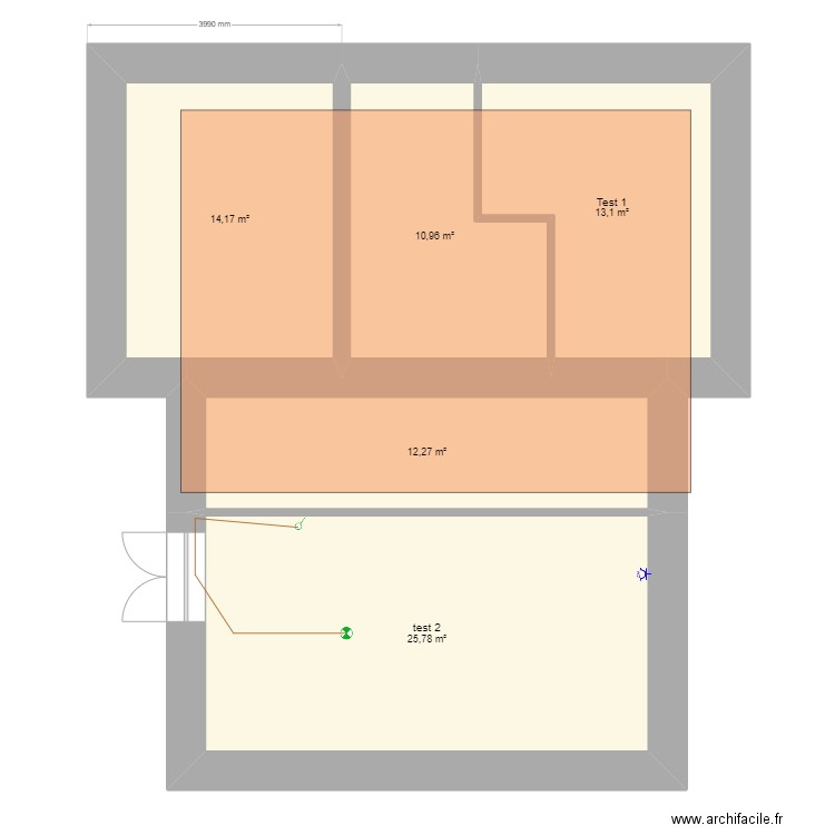 Playground. Plan de 0 pièce et 0 m2