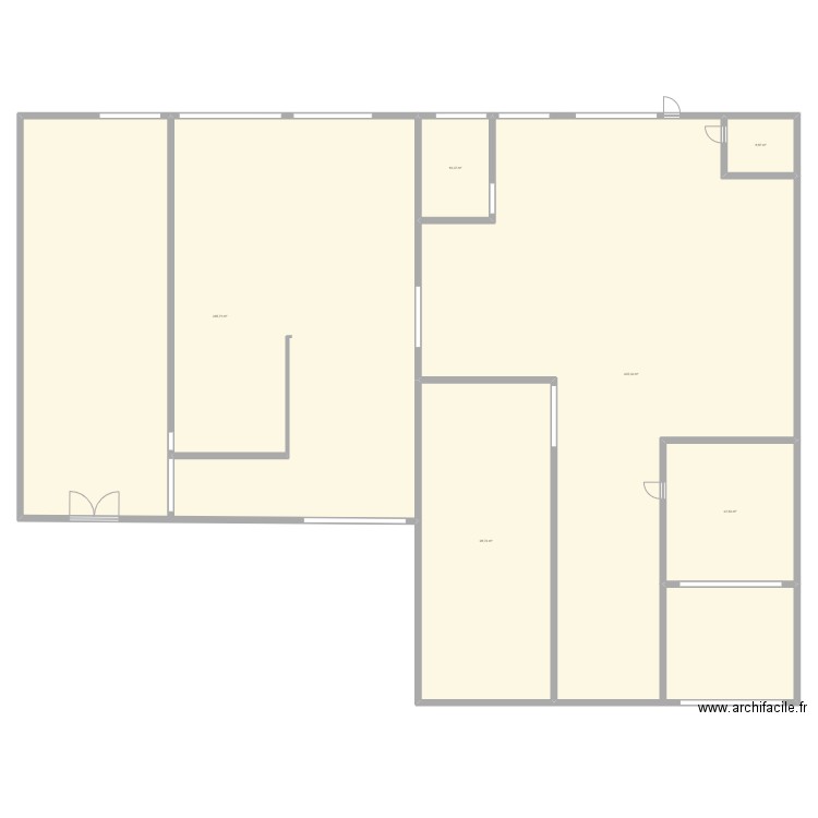 garage pkm. Plan de 6 pièces et 868 m2