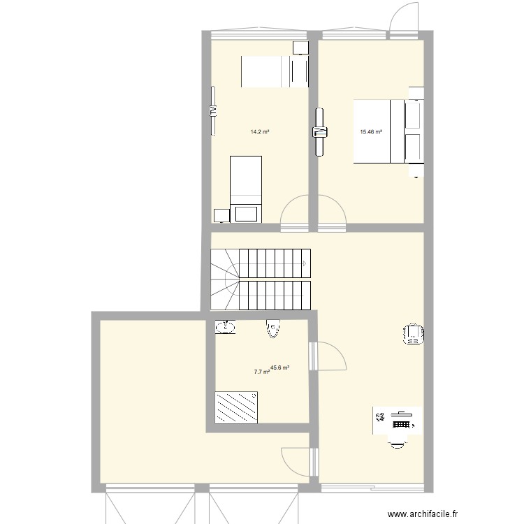 annexe appartement. Plan de 0 pièce et 0 m2