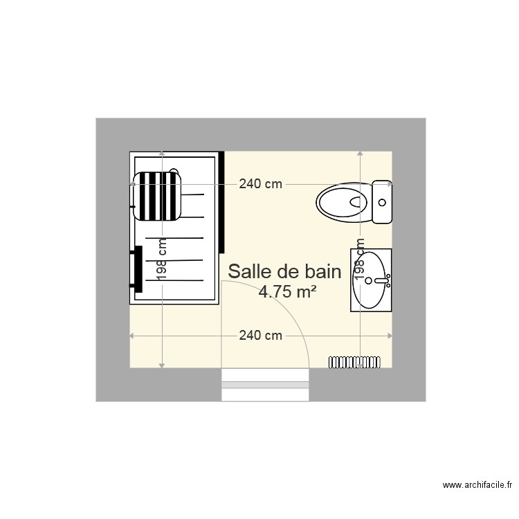 BRUYERE. Plan de 0 pièce et 0 m2