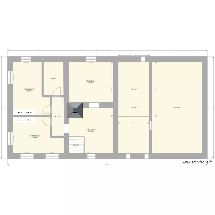 Xefosse avec calques. Plan de 