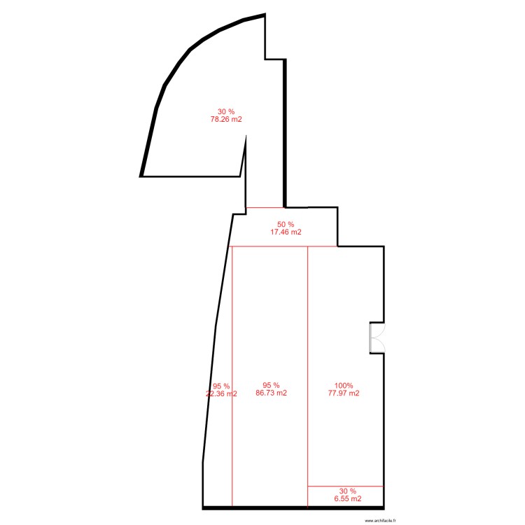 PRAT DE LES OQUES LOCAL LA4 LA5. Plan de 0 pièce et 0 m2