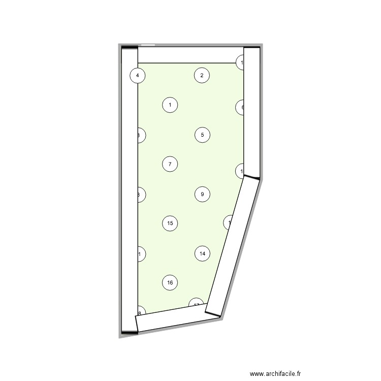 Plan verger. Plan de 0 pièce et 0 m2