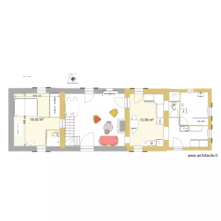 maison lavignasse6. Plan de 