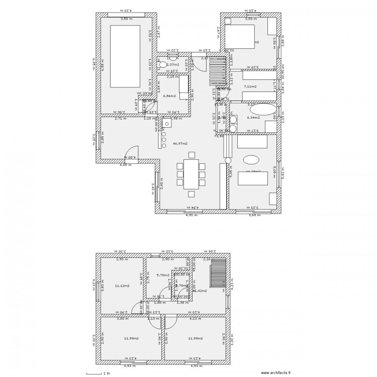 projet1. Plan de 0 pièce et 0 m2