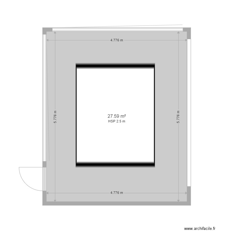 Bureau Claas. Plan de 0 pièce et 0 m2