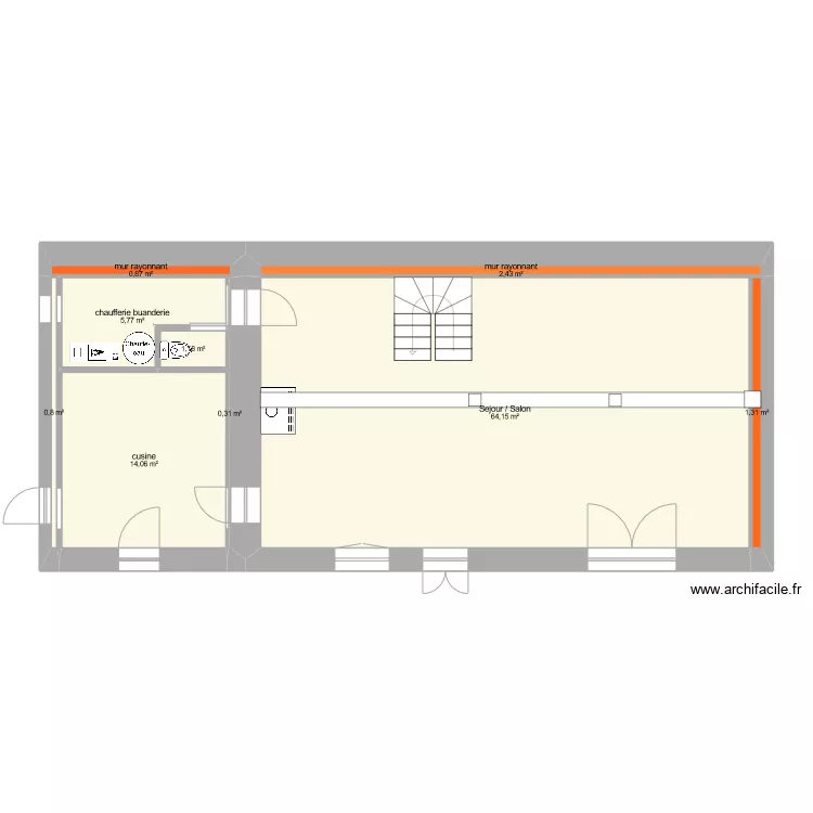 MAISON DE FAMILLE projet 1. Plan de 