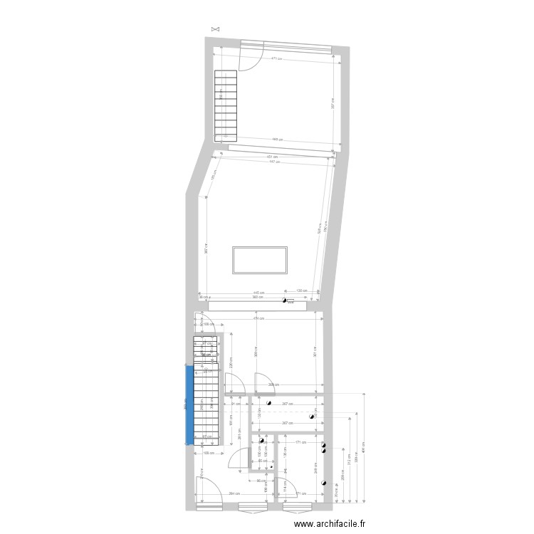 LESSINES simple 23-11-2022. Plan de 13 pièces et 153 m2