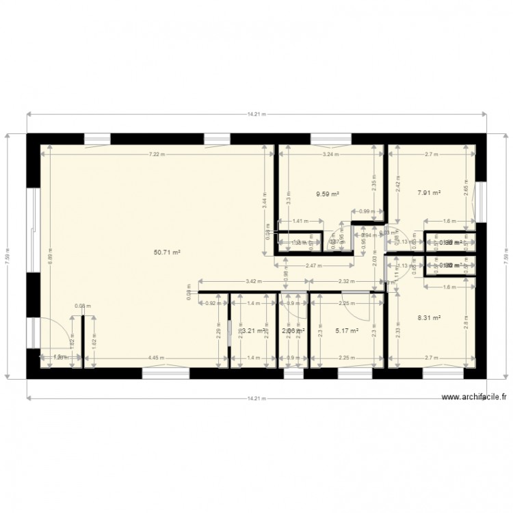 maison 2 granajola. Plan de 0 pièce et 0 m2