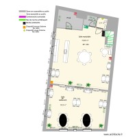 RESTAURANT LE TRIANON 1 er &eacute;tage apr&egrave;s travaux