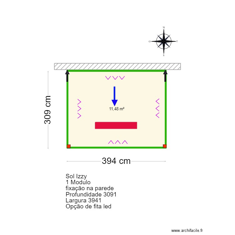Sipke Molennar- Vale de Lobo. Plan de 0 pièce et 0 m2