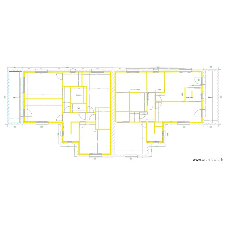 SAINT JULIEN étage . Plan de 0 pièce et 0 m2