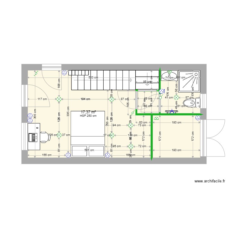 plan chantier NADAH. Plan de 0 pièce et 0 m2
