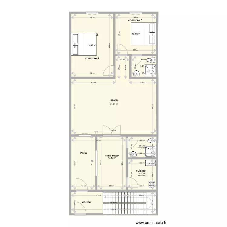 annexe renvers&eacute;e 2. Plan de 