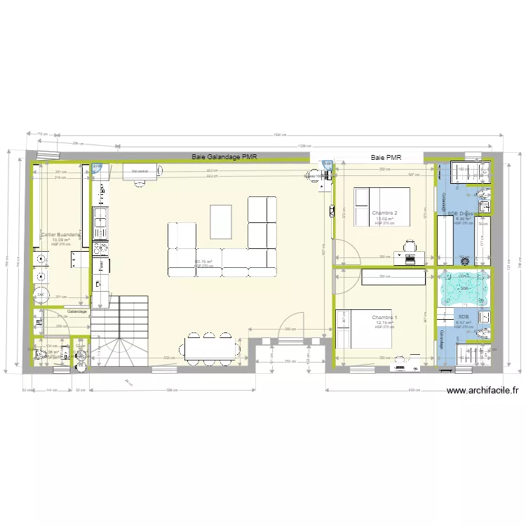 RDC sans extension 5. Plan de 
