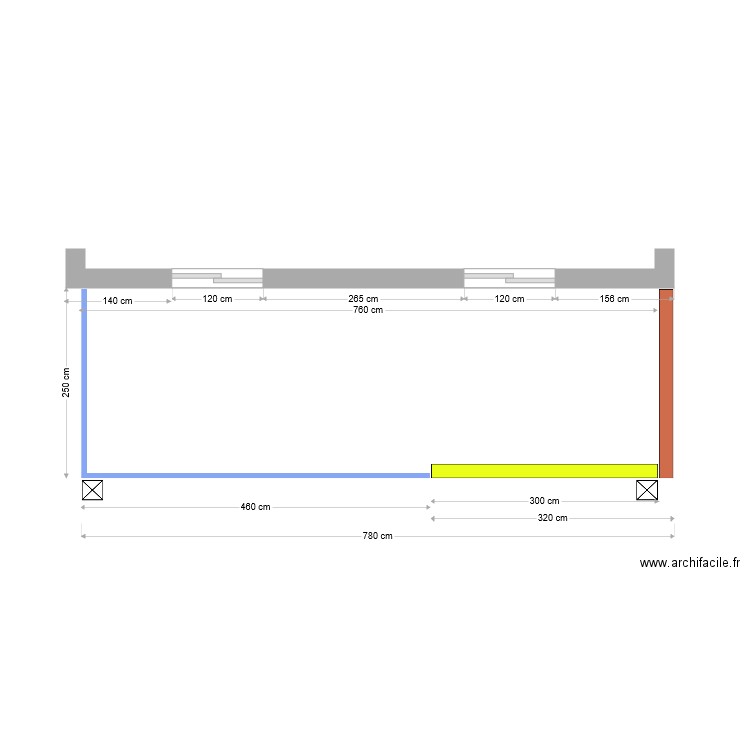 CATREVAUX. Plan de 0 pièce et 0 m2