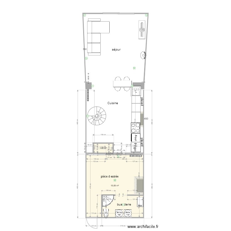 REZ DE CHAUSSEE LENS mars 2021 elec. Plan de 0 pièce et 0 m2