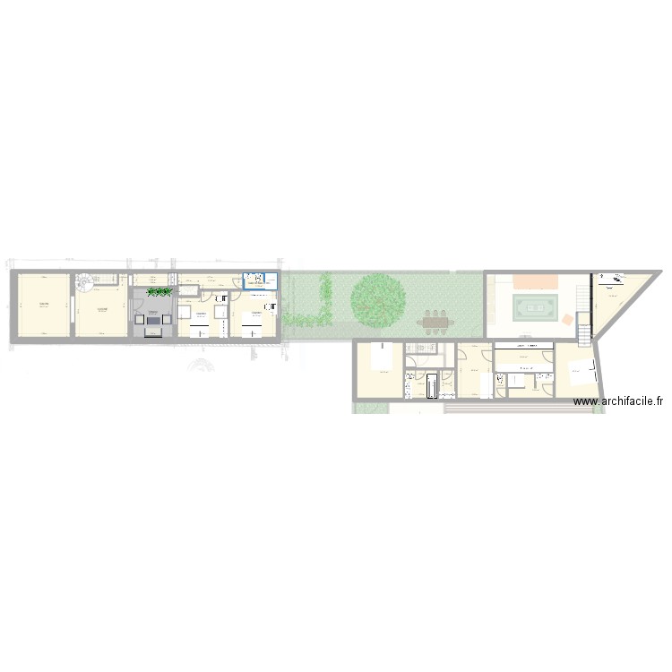 Plan TOTAL trois ponts - 1 unité 17/08. Plan de 0 pièce et 0 m2