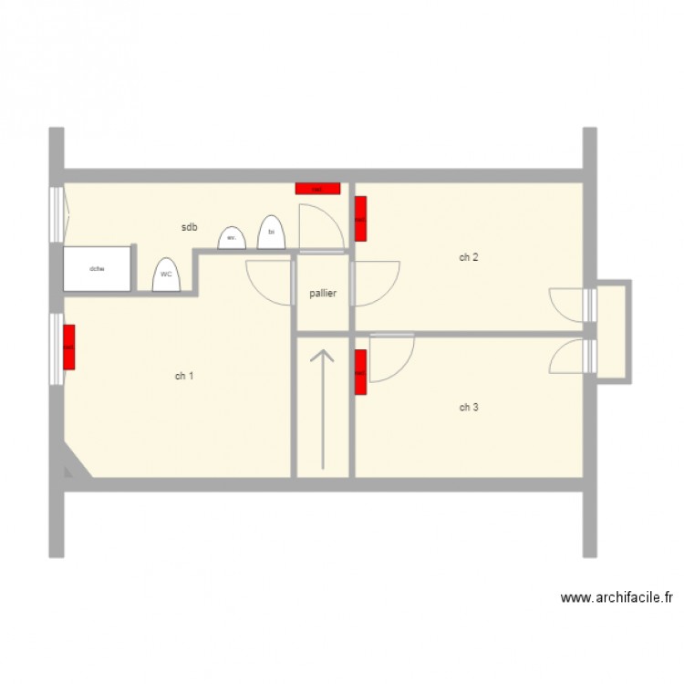 GARCES FERREIRA. Plan de 0 pièce et 0 m2