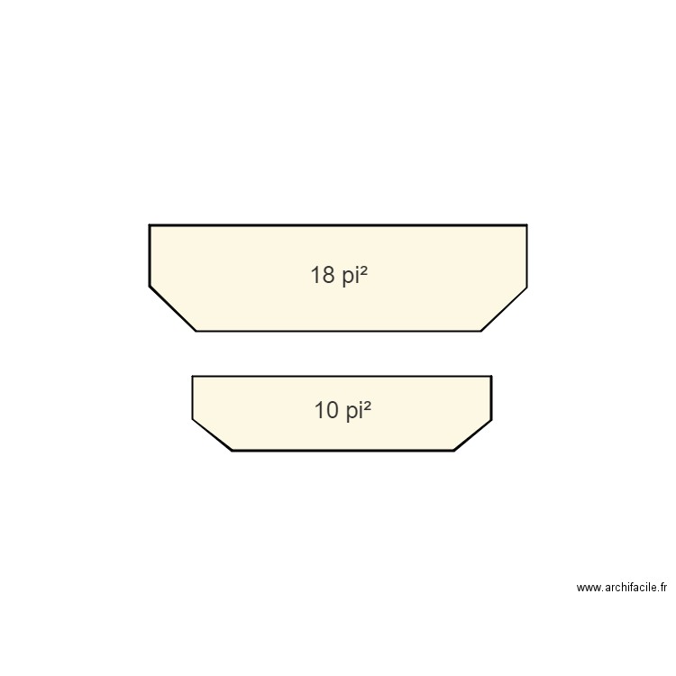 Balcon arrière. Plan de 0 pièce et 0 m2
