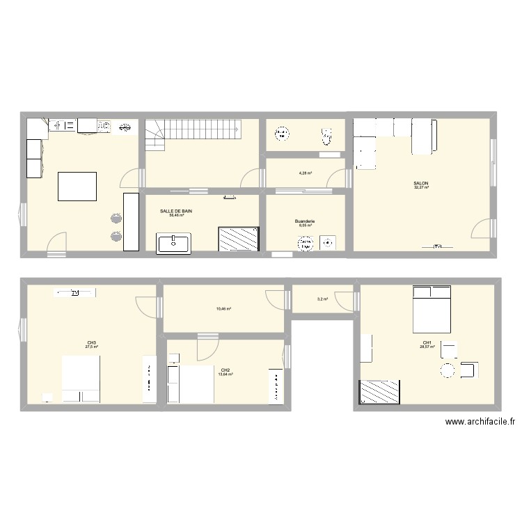 GITE 2. Plan de 0 pièce et 0 m2