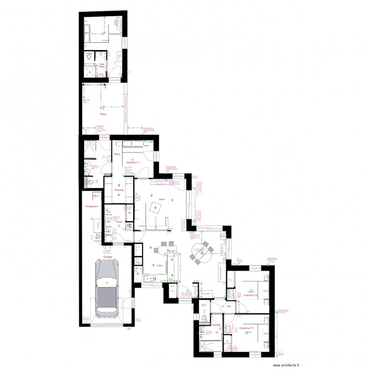 Plan. Plan de 0 pièce et 0 m2