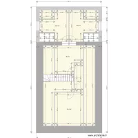 Plan maison mesure int&eacute;rieur 2