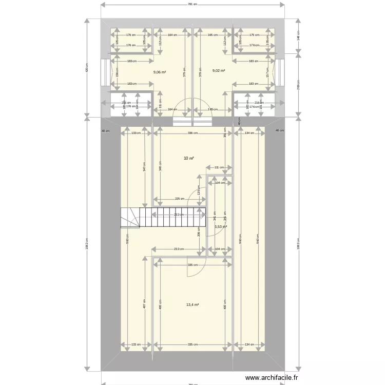Plan maison mesure intérieur 2. Plan de Plan maison mesure intérieur 2. Plan de