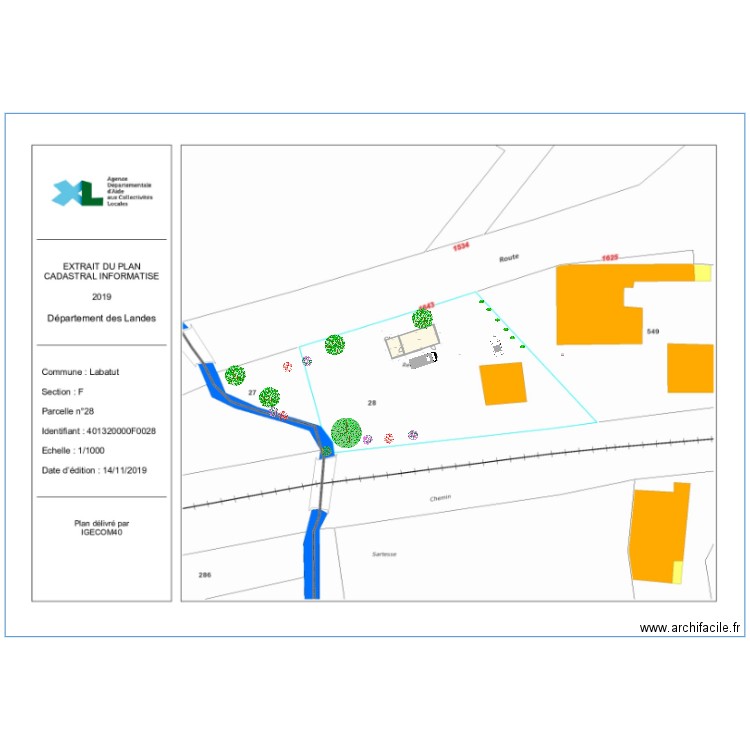 PLAN SOL 2. Plan de 0 pièce et 0 m2