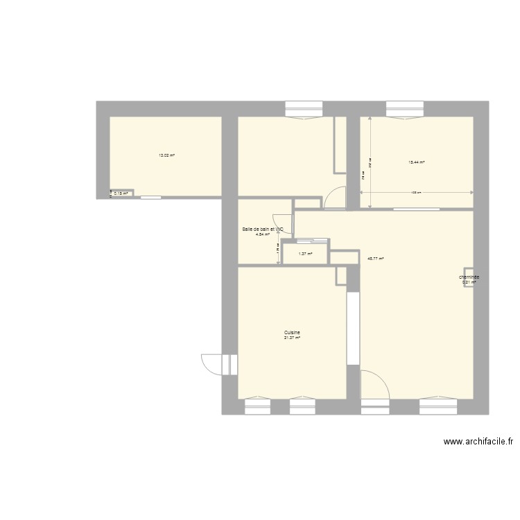 Maison NoNo Ambre. Plan de 0 pièce et 0 m2