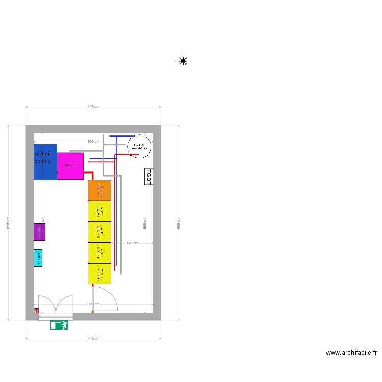 PLAN LAVERIE MANU ST HILAIRE. Plan de 0 pièce et 0 m2