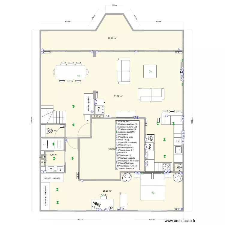Pornichet De Gaulle RDC Base V11. Plan de Pornichet De Gaulle RDC Base V11. Plan de