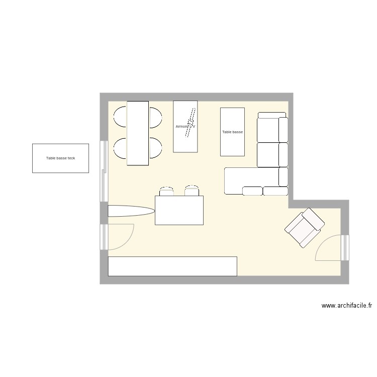 Cfe 1. Plan de 0 pièce et 0 m2