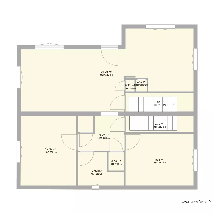 MAISON. Plan de 